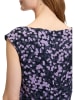 BETTY & CO Kleid in Dunkelblau/ Lila