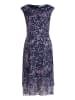 BETTY & CO Kleid in Dunkelblau/ Lila