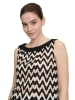 BETTY & CO Top w kolorze kremowo-czarnym