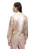 BETTY & CO Kunstlederjacke in Gold