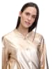 BETTY & CO Kunstlederjacke in Gold