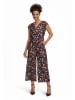 BETTY & CO Jumpsuit bruin/zwart
