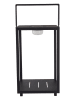 Jotex Lampion LED "Solala" w kolorze czarnym - 33 x 54 x 33 cm