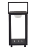 Jotex LED-Laterne "Solala" in Schwarz - (B)23 x (H)41,5 x (T)23 cm