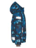 molo Winterjacke in Blau/ Schwarz