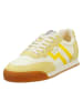 GANT Footwear Skórzane sneakersy "Beylana" w kolorze żółtym