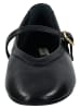 GANT Footwear Skórzane baleriny "Chadii" w kolorze czarnym z paskiem