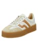 GANT Footwear Leder-Sneakers "Cuzmani" in Creme/ Hellbraun/ Hellblau