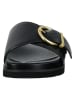 GANT Footwear Leren slippers "Mardale" zwart