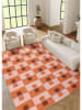 BELLA MAISON Kurzflor-Teppich ''Sereno'' in Rosa/ Orange/ Rot