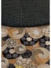 BELLA MAISON Kurzflor-Teppich ''Isolde'' in Beige/ Schwarz