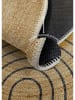 BELLA MAISON Kurzflor-Teppich ''Elodie'' in Beige/ Gelb