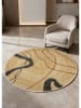 BELLA MAISON Laagpolig tapijt ''Celina'' beige/zwart
