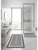 BELLA MAISON 2er-Set: Badematten ''Melina'' in Grau
