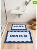 BELLA MAISON 2er-Set: Badematten ''Scout'' in Blau/ Hellblau