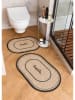 BELLA MAISON 2-delige set: badmatten ''Cinder'' beige