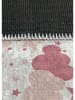 BELLA MAISON Kurzflor-Teppich ''Vita'' in Weiß/ Pink