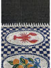 BELLA MAISON Kurzflor-Teppich ''Clara'' in Blau/ Bunt