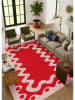 BELLA MAISON Laagpolig tapijt ''Caligo'' rood