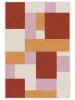 BELLA MAISON Kurzflor-Teppich ''Lorenza'' in Rosa/ Orange/ Rot