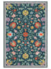 BELLA MAISON Kurzflor-Teppich ''Roselle'' in Blau/ Bunt