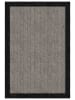 BELLA MAISON Kurzflor-Teppich ''Mila'' in Grau/ Schwarz