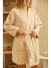 CALMA HOUSE Bademantel ''Tierra'' in Creme