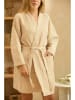 CALMA HOUSE Bademantel ''Tierra'' in Creme
