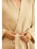 CALMA HOUSE Bademantel ''Tierra'' in Creme