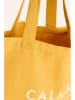 CALMA HOUSE Einkaufstasche ''Rambla'' in Gelb - (L)35 x (B)40 cm