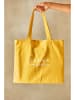 CALMA HOUSE Einkaufstasche ''Rambla'' in Gelb - (L)35 x (B)40 cm