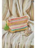 CALMA HOUSE Kosmetiktasche ''Catur'' in Bunt - (L)11 x (B)18 cm