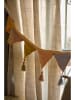 CALMA HOUSE Girlande ''Velour'' in Bunt - (L)170 cm