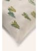 CALMA HOUSE Kussenhoes ''Avet'' beige/groen