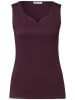 Street One Top in Aubergine