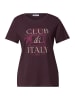 Street One Shirt in Aubergine