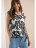Cecil Shirt antraciet/wit
