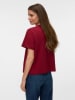 Vero Moda Shirt in Bordeaux