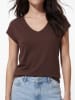Pieces Shirt bruin