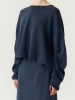 YAS Sweatshirt in Dunkelblau