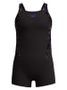 Speedo Badeanzug in Schwarz