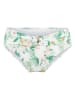 Linga Dore Bikinislip wit/groen