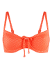 Linga Dore Biustonosz bikini w kolorze pomarańczowym