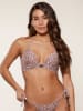 Linga Dore Bikini-Oberteil in Rosa/ Schwarz