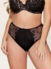 Linga Dore Figi high waist w kolorze czarnym