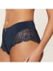 Linga Dore Figi high waist w kolorze granatowym