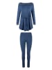 Linga Dore Pyjama donkerblauw