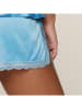 Linga Dore Pyjama-Shorts in Hellblau