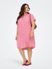 ONLY Carmakoma Jurk lichtroze