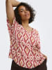 ONLY Carmakoma Bluse in Rot